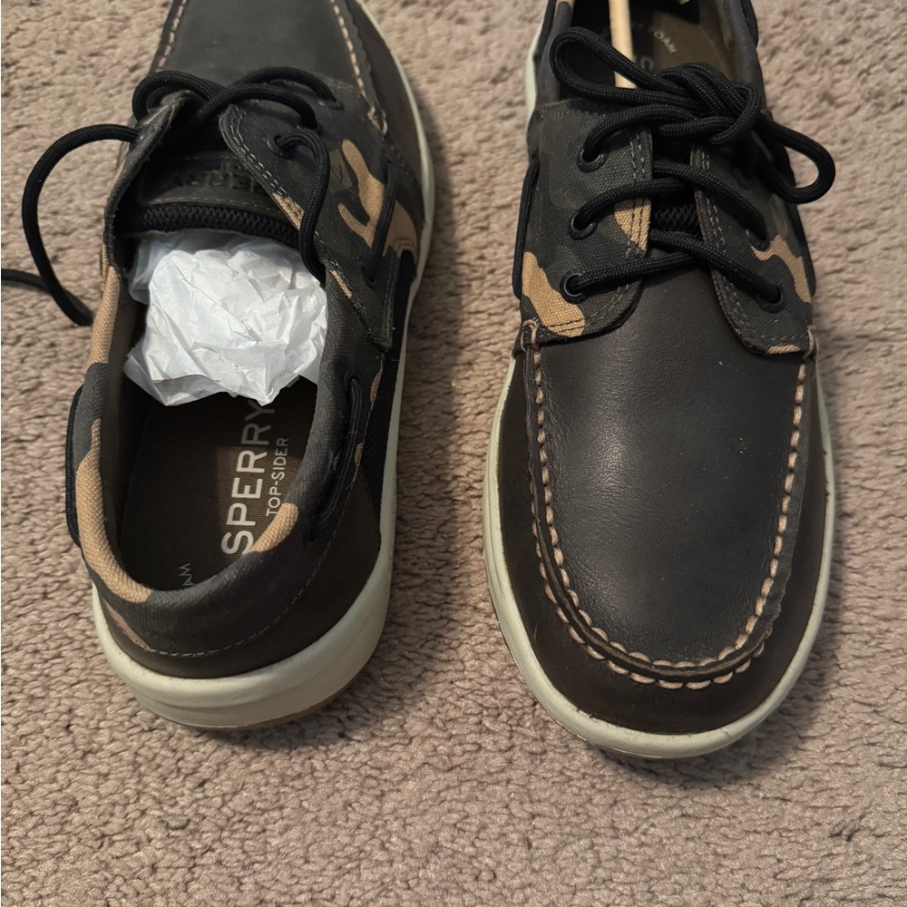 Sperry Dark Brown Leather Shoes